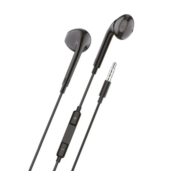 Auriculares con Cable TECH ONE TECH Eartech - Jack 3.5mm · Microfono · Negro