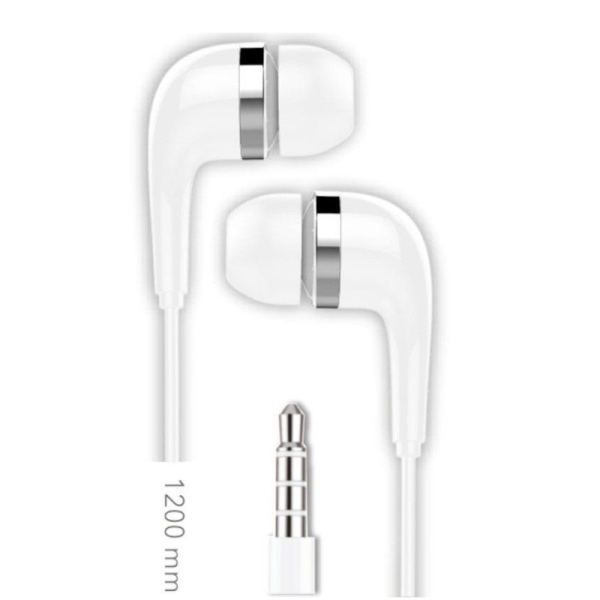 Auriculares con Cable TECH ONE TECH TEC2905- Jack 3.5mm · Microfono · Blanco