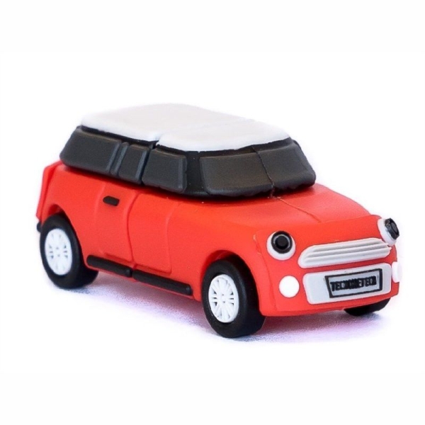 Pendrive TECH ONE TECH TEC5156-32 - 32GB · USB 2.0 · Mini Cooper S Rojo