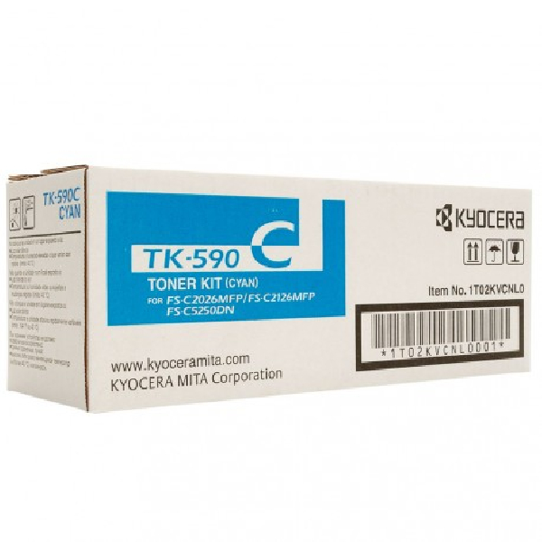 Toner original TK590C kyocera-mita