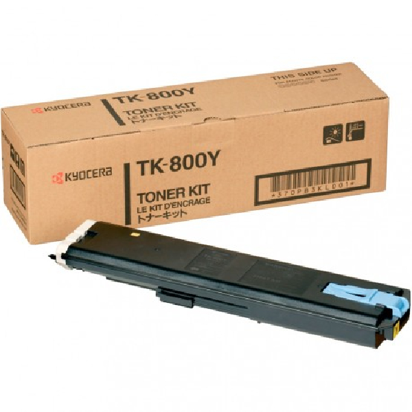 Toner original TK800Y kyocera-mita amarillo