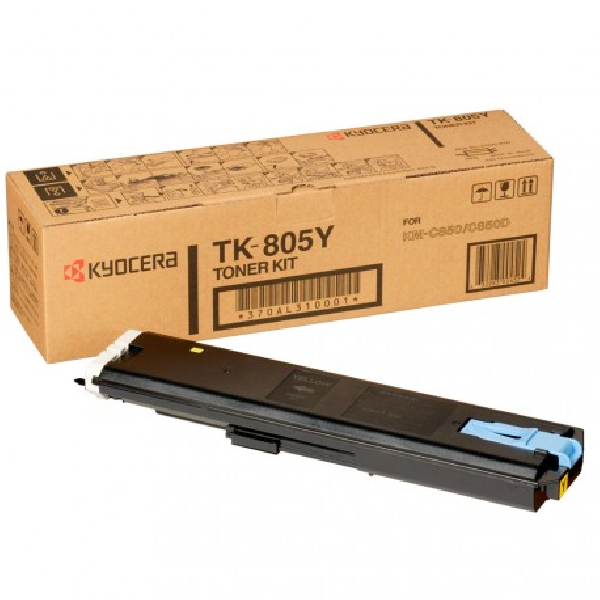 Toner original TK805Y kyocera-mita amarillo