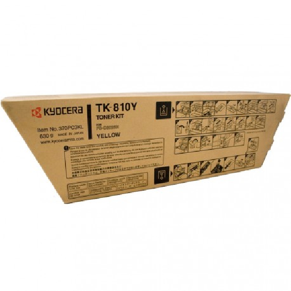 Toner original TK810Y kyocera-mita amarillo