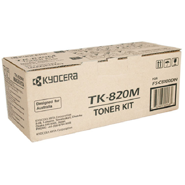Toner original TK820M kyocera-mita magenta