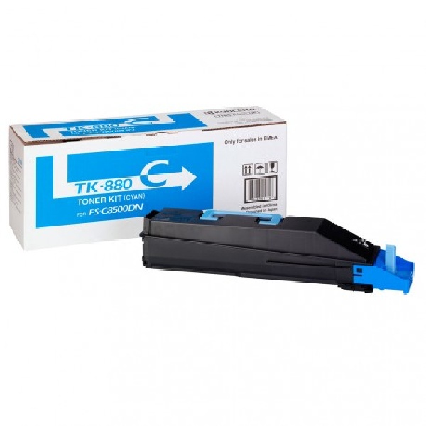 Toner original TK880C kyocera-mita