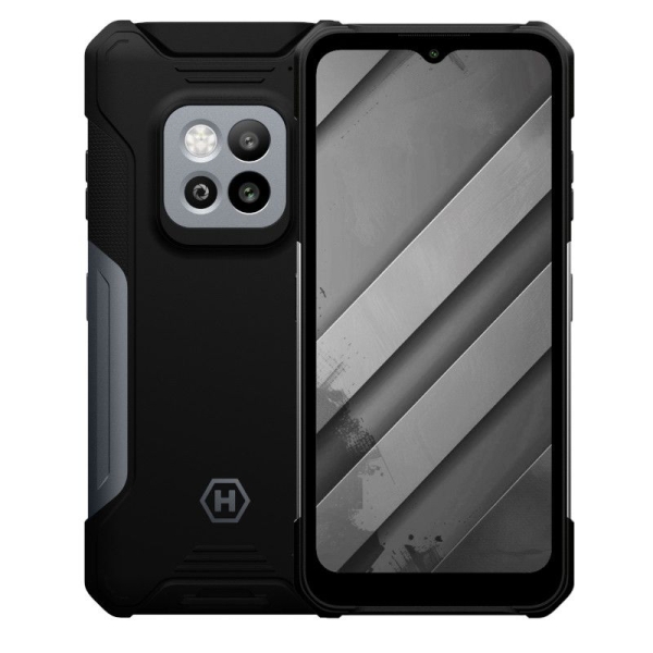 Smartphone Rugged HAMMER Construction 2 -  5G · NFC · MediaTek Dimensity 6300 · 6.58" IPS · 6GB · 128GB · Android 14 · Negro