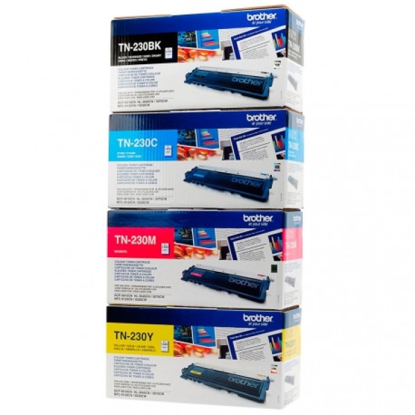 Toner original TN230Y brother amarillo