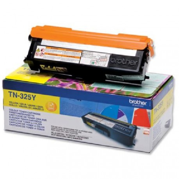 Toner original TN325Y brother amarillo