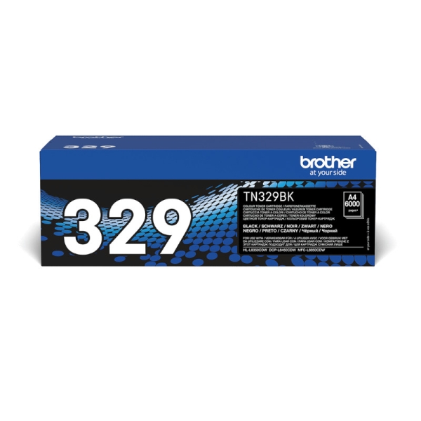 Toner original TN329BK brother negro