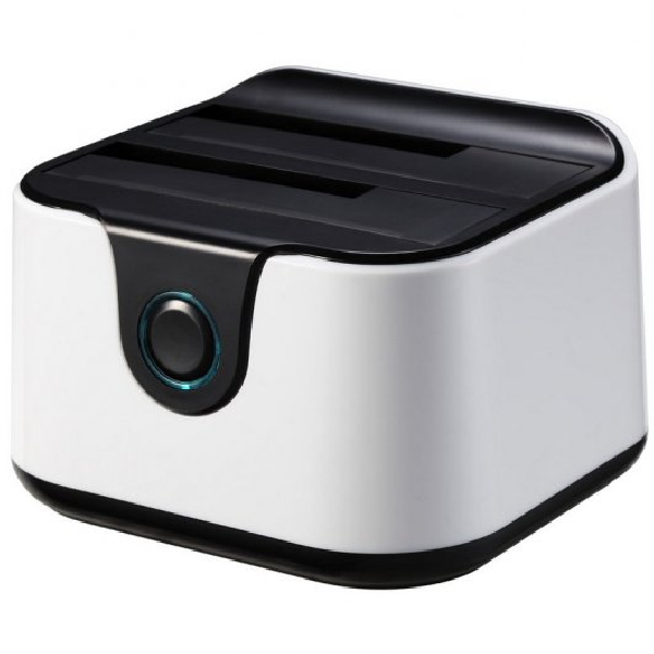 Doocking TOOQ HDD TQDS-802BW - 3TB · SATA · USB 3.0 · 2.5" · 3.5" · 2 Discos Duros