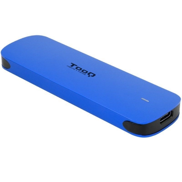 Caja Externa para Disco SSD TOOQ TQE-2201BL - USB 3.1 Gen2 · M.2 · Azul