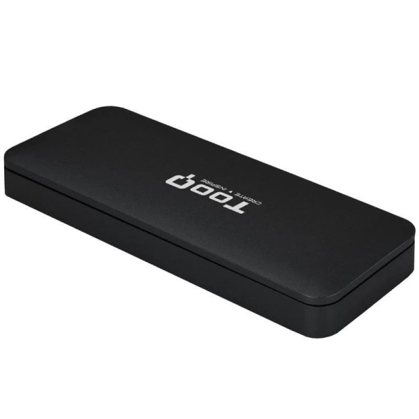 Caja Externa para Disco SSD TOOQ TQE-2280B - USB 3.1 Gen2 · M.2 · Negro