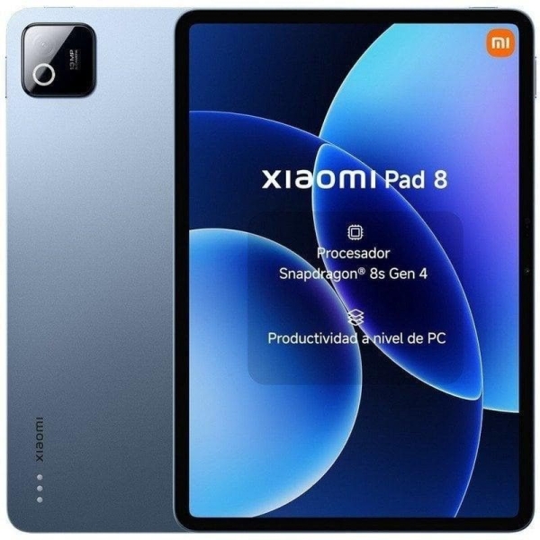 Tablet XIAOMI Pad 8 - Snapdragon 8s Gen4 · 11.2" IPS · 8GB · 128GB · HyperOS 3 · Azul