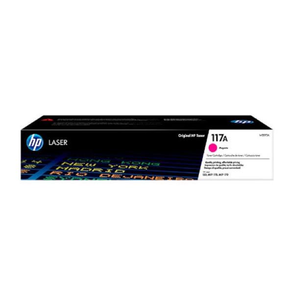 Tóner original HP 117A Magenta - W2073A