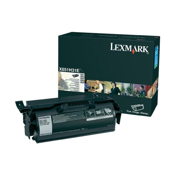 Toner original X651H31E lexmark
