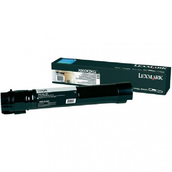 Toner original X950X2KG lexmark negro