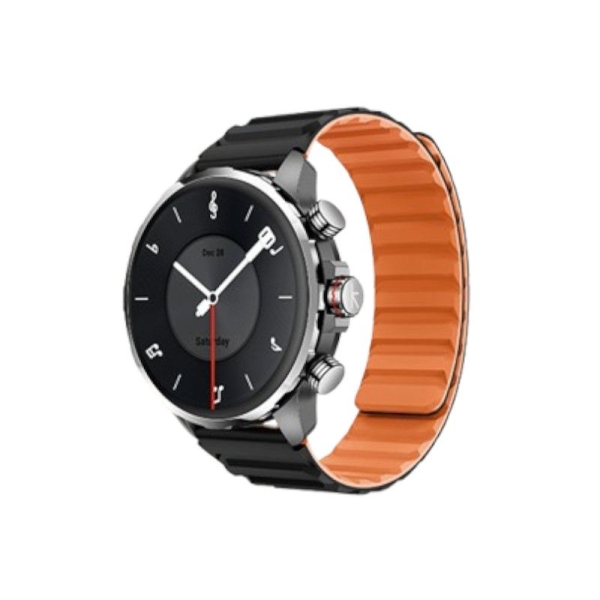 Smartwatch KIESLECT Kr3 - 1.32" AMOLED · Bat. 500mAh · GPS · Negro y Naranja