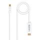 Cable Conversor Mini Displayport-M a HDMI-M - 2 m · Blanco