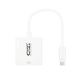 Conversor USB Tipo C a HDMI 4K - 0.15 m · Blanco