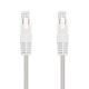 Cable de Red Latiguillo RJ45 Cat 6 UTP - 1 m · Blanco