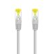Cable de Red Latiguillo RJ45 LSZH Cat 6A SFTP - 7 m · Gris