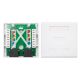 Roseta de Superficie 2xRJ45 Cat.5E UTP · Blanco