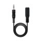 Cable de Audio Estéreo Jack 3.5mm-M a Jack 3.5mm-H - 5 m · Negro
