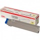 Toner original 42918913 oki amarillo