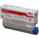 Toner original 43872305 oki amarillo