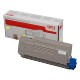 Toner original 44318605 oki amarillo