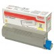 Toner Original OKI 46490605 Amarillo