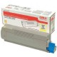 Toner Original original 46508709 oki oki 46508709 amarillo amarillo
