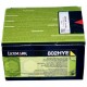 Toner original 80C2HYE lexmark amarillo