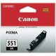 Cartucho Inkjet original CLI551BK canon negro