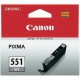 Cartucho Inkjet original CLI551GY canon gris