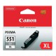 Cartucho Inkjet original CLI551XLGY canon gris