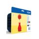 Pack Cartucho Original BROTHER LC121 BK+C+M+Y - LC121VALBP
